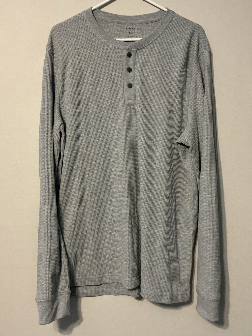 Sonoma Light Gray Thermal Shirt